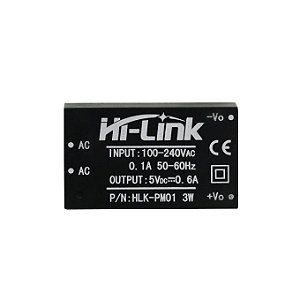 Mini Fonte Hi-Link HLM-PM01 110/220V para 5V 3W
