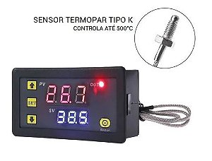 Controlador Temperatura Termostato W3230 Alta Temperatura