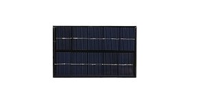 Painel Placa Solar Fotovoltaica 1w 5v Usb 2.0