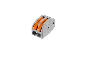10 X Conector  Borne Emenda 2 Fios Modelo Pct212