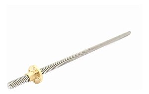 Fuso Guia Barra Trapezoidal T8 500mm Passo 8mm + Flange