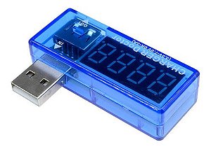 Testador de Corrente e Tensão USB