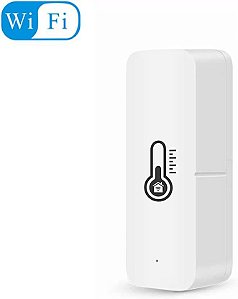 Sensor de Temperatura e Umidade Inteligente IOT WiFi Tuya NF