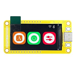 Placa Desenvolvimento Esp32 Com Display 1,9 Pol NFe