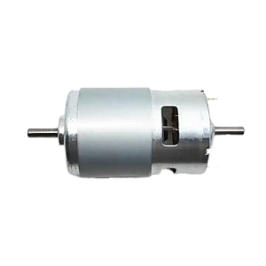 Motor 12v 24v Dc 775 200W 7500-15000RPM Eixo Duplo CNC Nfe