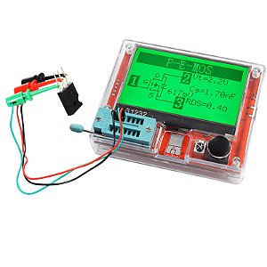 Testador Componentes Eletrônicos Digital LCR-T10H NFe