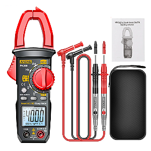 Alicate Amperímetro Digital Profissional Aneng PN200 NFe