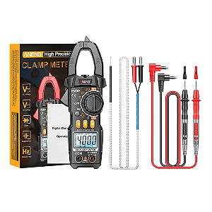 Alicate Amperímetro Digital Profissional Aneng PN107+ NFe
