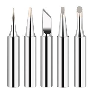 Kit 5pcs Ponteira Solda Ferro Estação 900M NFe