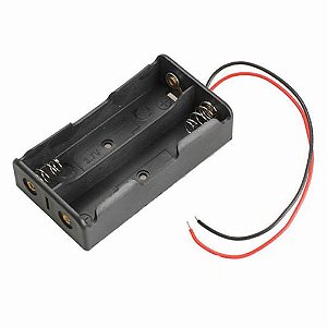 Case Suporte 2 Pilhas AA S/ Tampa