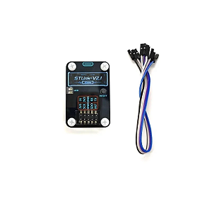 Programador Gravador Stm8 Stm32 ST LINK V2.1 Debug NFe