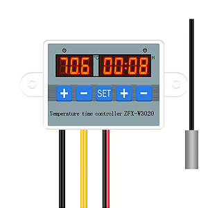 Controlador Temperatura Termostato Temporizador W3020 NFe