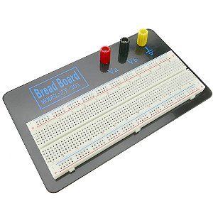 Protoboard de 830 Furos Com Base de Metal ZY-201