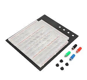 Protoboard 3220 Pontos Furos Base de Metal Conectores ZY-208