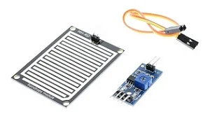 Módulo Sensor De Chuva + Cabos Água para Arduino