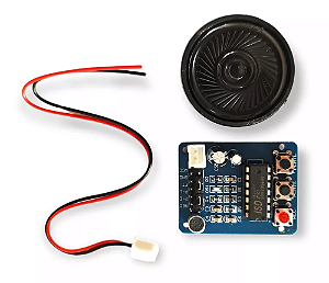 Módulo Gravador De Voz E Player Isd1820 Isd 1820