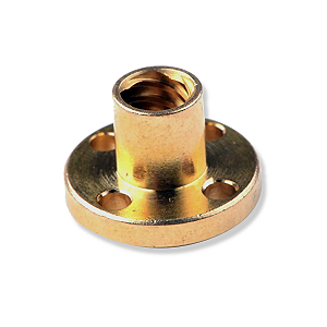 Acoplador Rosca Fuso T8 Porca Flange Rosca Castanha 8mm NFe