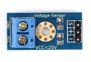 Módulo Sensor de Tensão Voltagem 25V CC Para Arduino