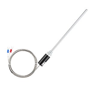 Sensor Alta Temperatura Tipo K 200mm Vareta 2 Metros Nfe