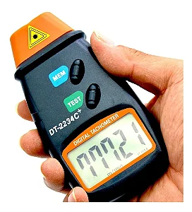 Tacômetro Lcd Digital Laser Dt-2234c+ Dt2234c Para Medir Rpm