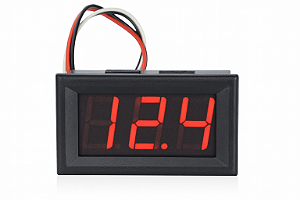 Voltímetro Digital Ac 127v 220v 500v Ca