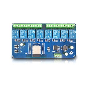 Placa Desenvolvimento Wifi IOT ESP32 8 Canais Relé 10A NFe