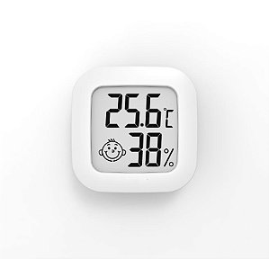 Mini Termômetro Digital Monitor Temperatura Umidade Quarto