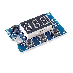 Placa Módulo Gerador PWM Ajustável 5 a 30V 2 Canais