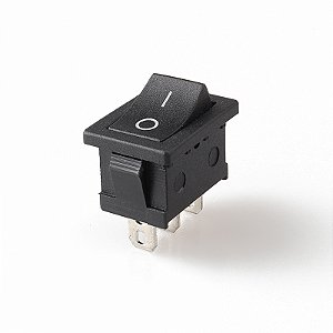 Botão Switch Liga Desliga On Off 3 Pinos Embutir KCD11