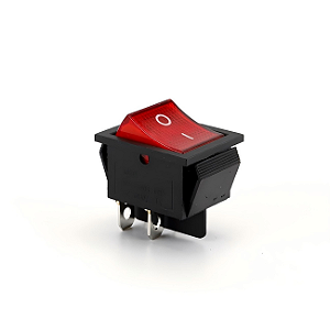 Botão Switch Liga Desliga On Off Embutir KCD4 Luminoso