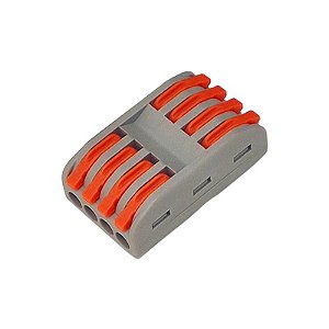 Conector Borne Emenda 8 Fios Modelo PCT-224 4 Canais