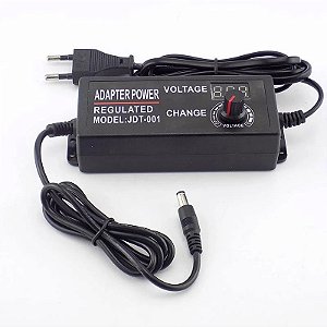Fonte Conversor Tensão Ajustável AC-DC 72W 9 a 24V 3A