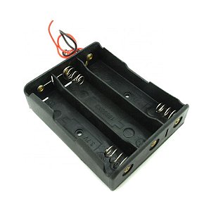 Case Suporte 3 Pilhas 18650 Sem Tampa  11,1V Prototipagem