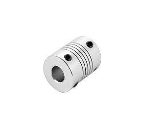 Acoplador Flexível Impressora 3d Cnc Motor Eixo 5x5x25mm