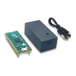 Placa Raspberry Pi Pico Rp2040 Arm + Case 3D + Cabo Usb