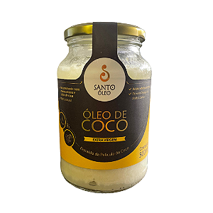 Óleo de coco extra virgem – santo óleo 500ml