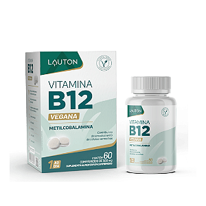 Vitamina b12 vegana – Lauton 60 comprimidos (500mg)