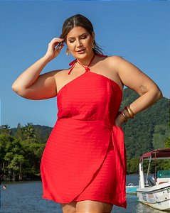 VESTIDO ENVELOPE CURTO