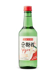 Soju Lotte sabor YOGURT (Lembra Yakult) - 360ml