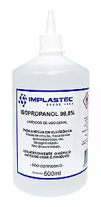 Álcool isopropílico 99% 500 ml
