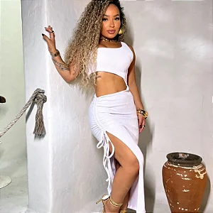 Vestido Carla Nude