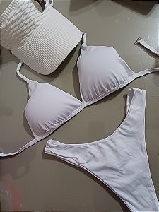 Biquíni Asa delta Branco G