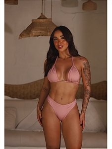 Biquíni Asa Delta Malu Rosé