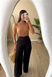 Calça Alfaiataria Alana Preta