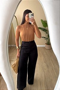 Calça Alfaiataria Allana Preta