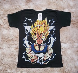 Camisa - dragon ball - vegeta / tamanho P