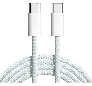 Cabo Carregador Usb-c Para Usb-c Branco