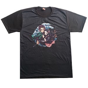 CAMISA - Tanjirō Kamado - Tamanho - M