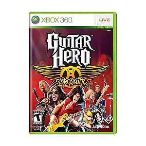 Jogo Guitar Hero: Aerosmith - Xbox 360 (USADO)