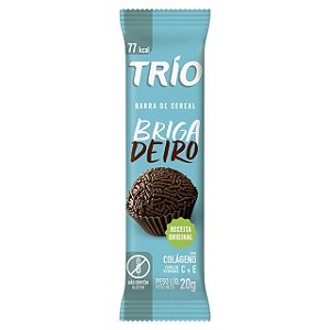 Barra De Cereal Trio Brigadeiro - Embalagem 12X20 GR - Preço Unitário R$1,12